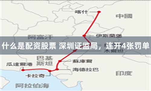 什么是配资股票 深圳证监局，连开4张罚单